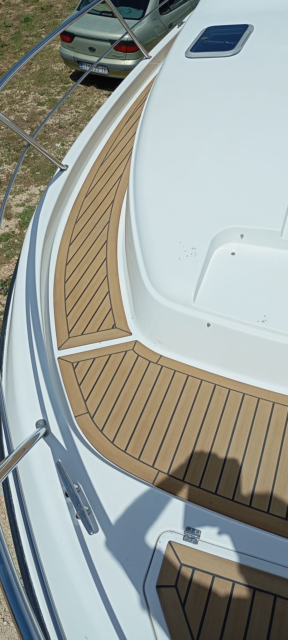 Faeton moraga 10.40 pvc synthetic teak deck- Free sample and quote request
