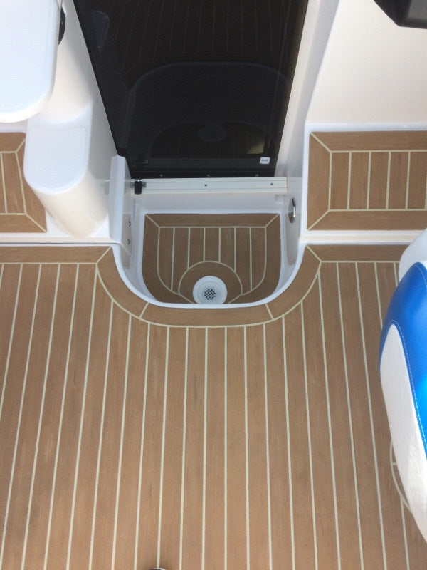 Regal 2866 pvc synthetic teak deck- Free sample and quote request