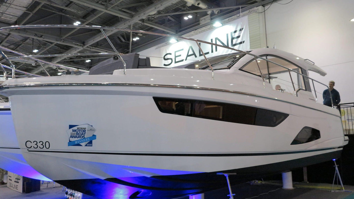 Sealine 330 Ambassador pvc synthetic teak deck- Free sample and quote request
