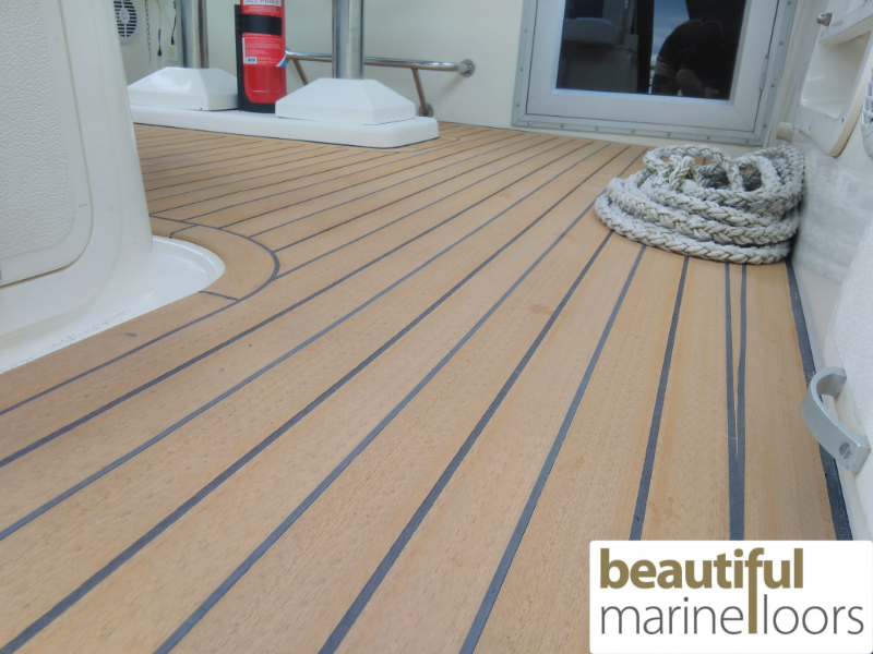 Plymouth Pilot 18 pvc synthetic teak decking- Free sample and quote request