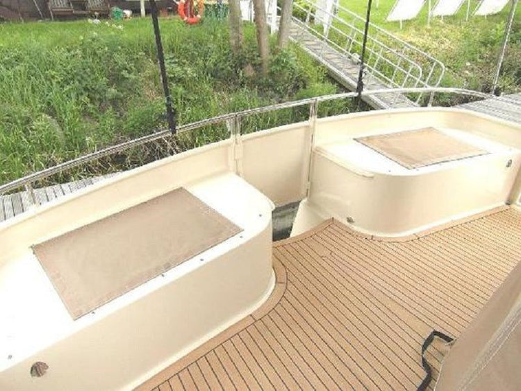 Teektrue approved decking for Aquanaut Boats