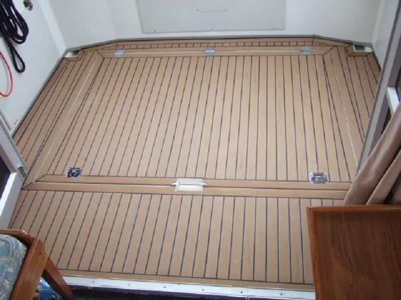 Teektrue approved decking for Rodman Boats