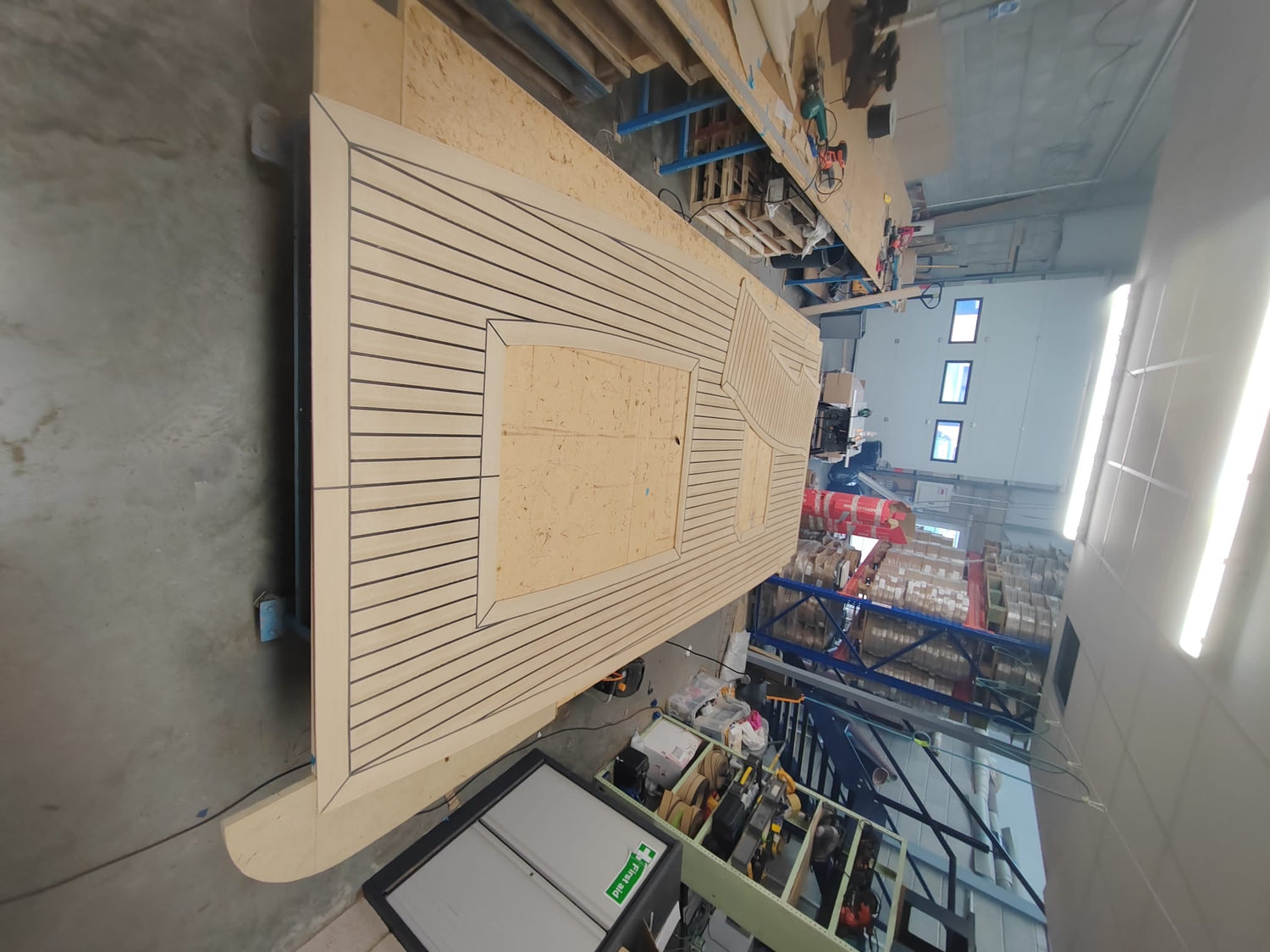 Shearwaer rib artificial deck