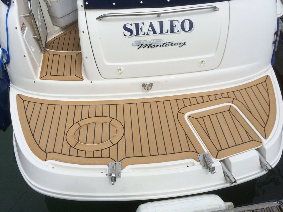 Monterrey 245 pvc synthetic teak deck- Free sample and quote request