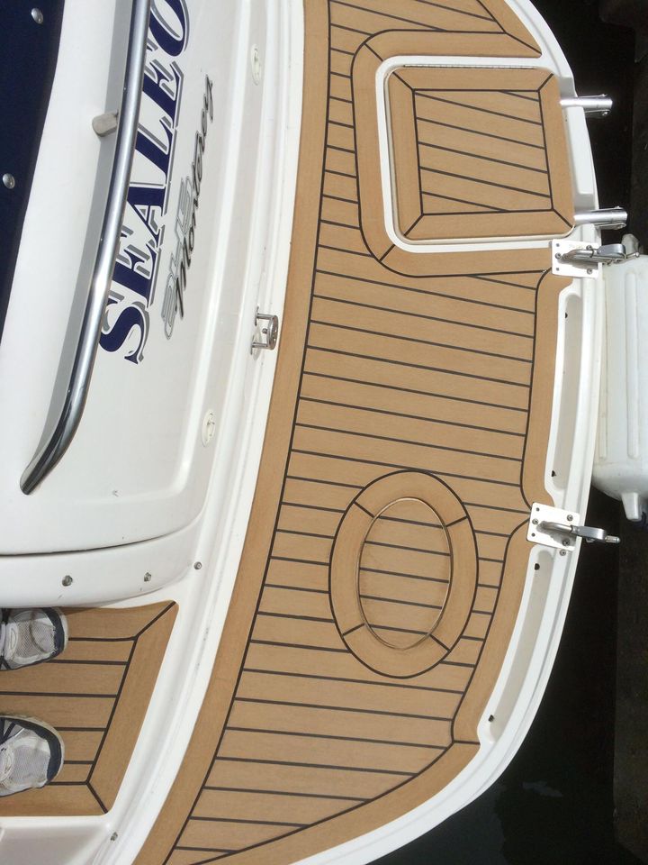 Monterrey 245 pvc synthetic teak deck- Free sample and quote request