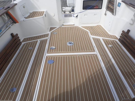 Arvor 280as pvc synthetic teak deck- Free sample and quote request