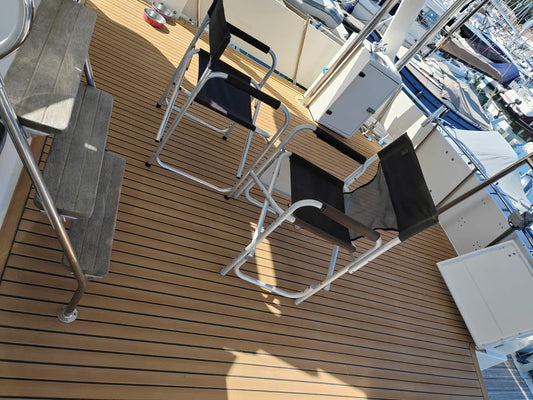 Trader 595 pvc synthetic teak deck- Free sample and quote request