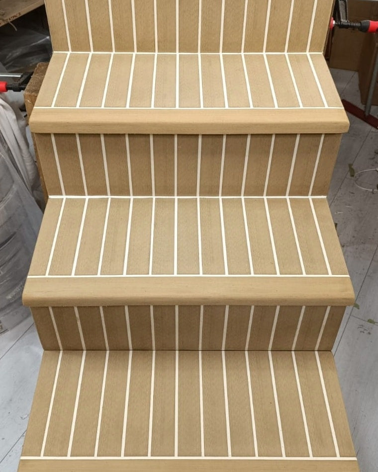 Adria 1100 pvc synthetic teak deck- Free sample and quote request