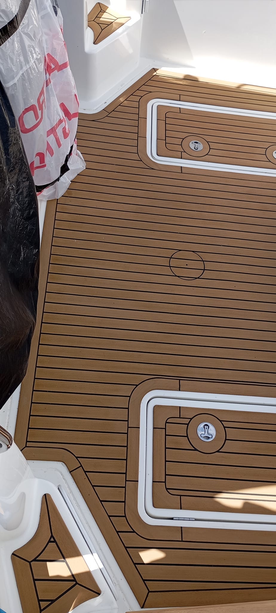 Faeton moraga 10.40 pvc synthetic teak deck- Free sample and quote request