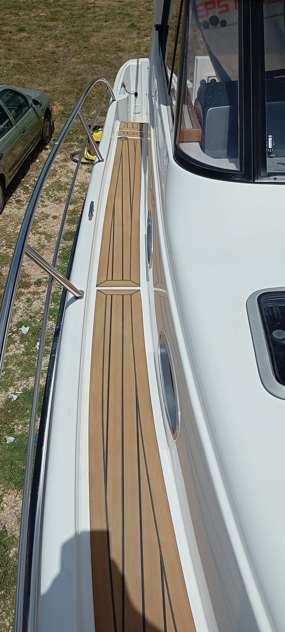 Faeton moraga 10.40 pvc synthetic teak deck- Free sample and quote request