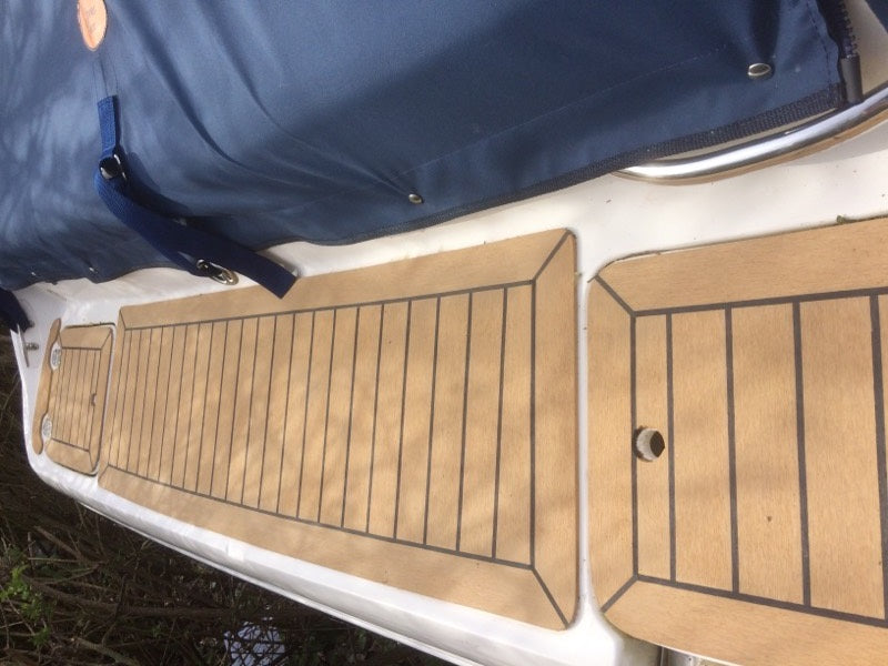 Monterrey 218LS pvc synthetic teak deck- Free sample and quote request