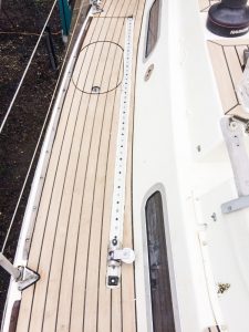 Westerly Corsair pvc synthetic teak deck- Free sample and quote request