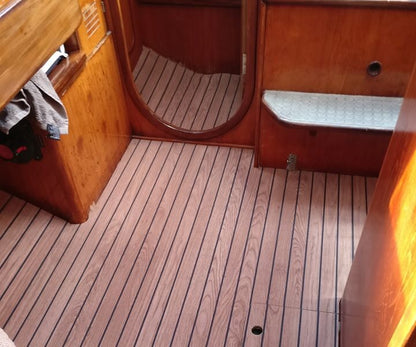 Teektrue Approved Teak Carpet for fitting by certified fitters