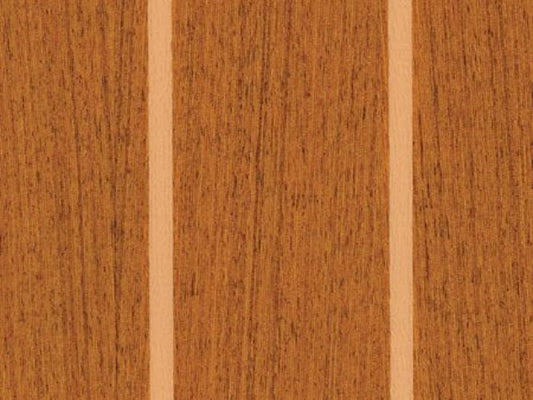 Teak and Holly Glossy soleboard cut length surface vinyl per linear m off the roll