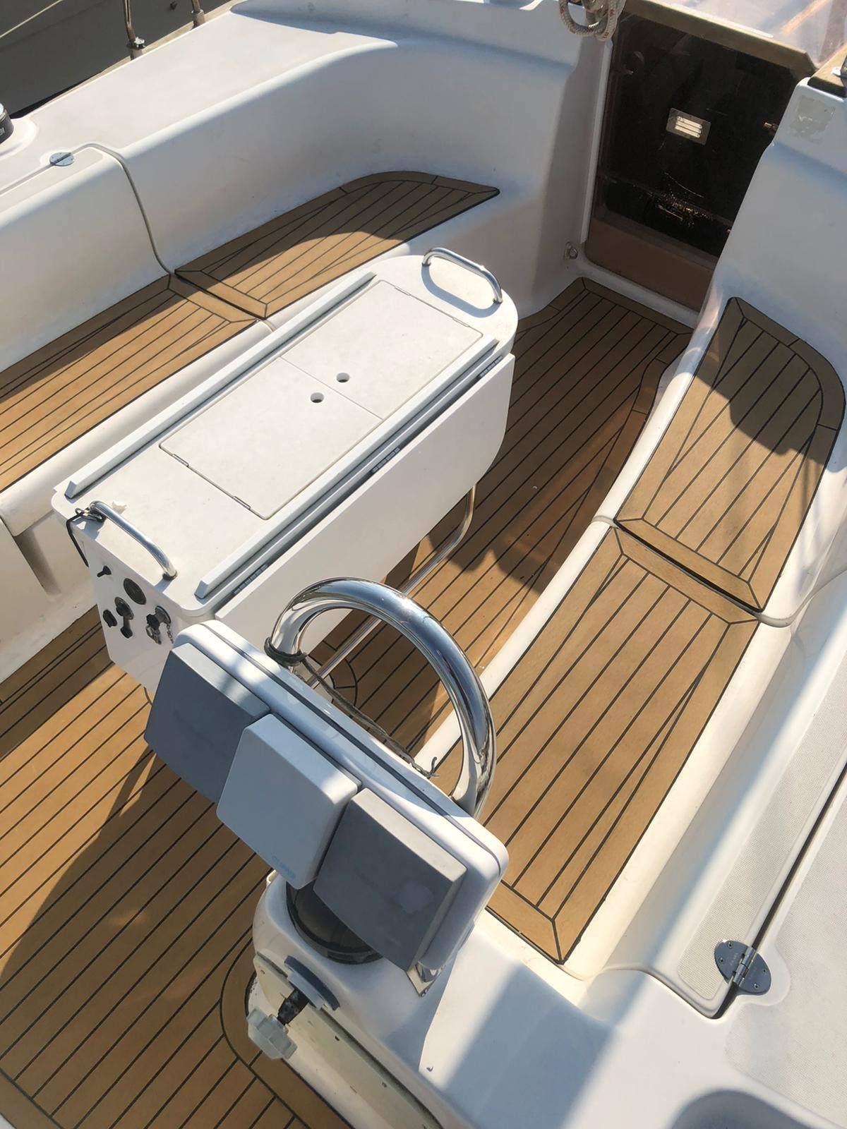 Bavaria 42 Sailboat pvc synthetic teak deck- Free sample and quote request