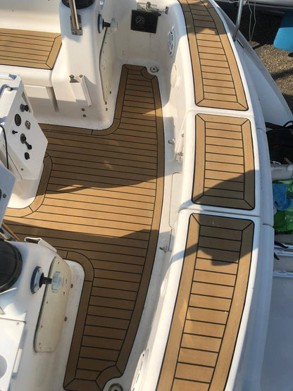 Bavaria 42 Sailboat pvc synthetic teak deck- Free sample and quote request
