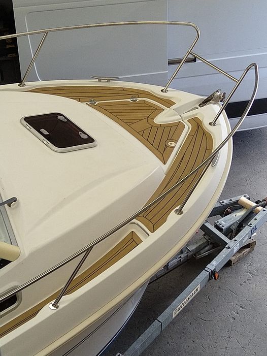 Beneteau Antares 3578 pvc synthetic teak deck- Free sample and quote request