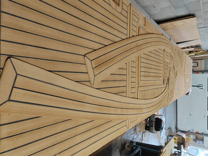 Arvor 280as pvc synthetic teak deck- Free sample and quote request