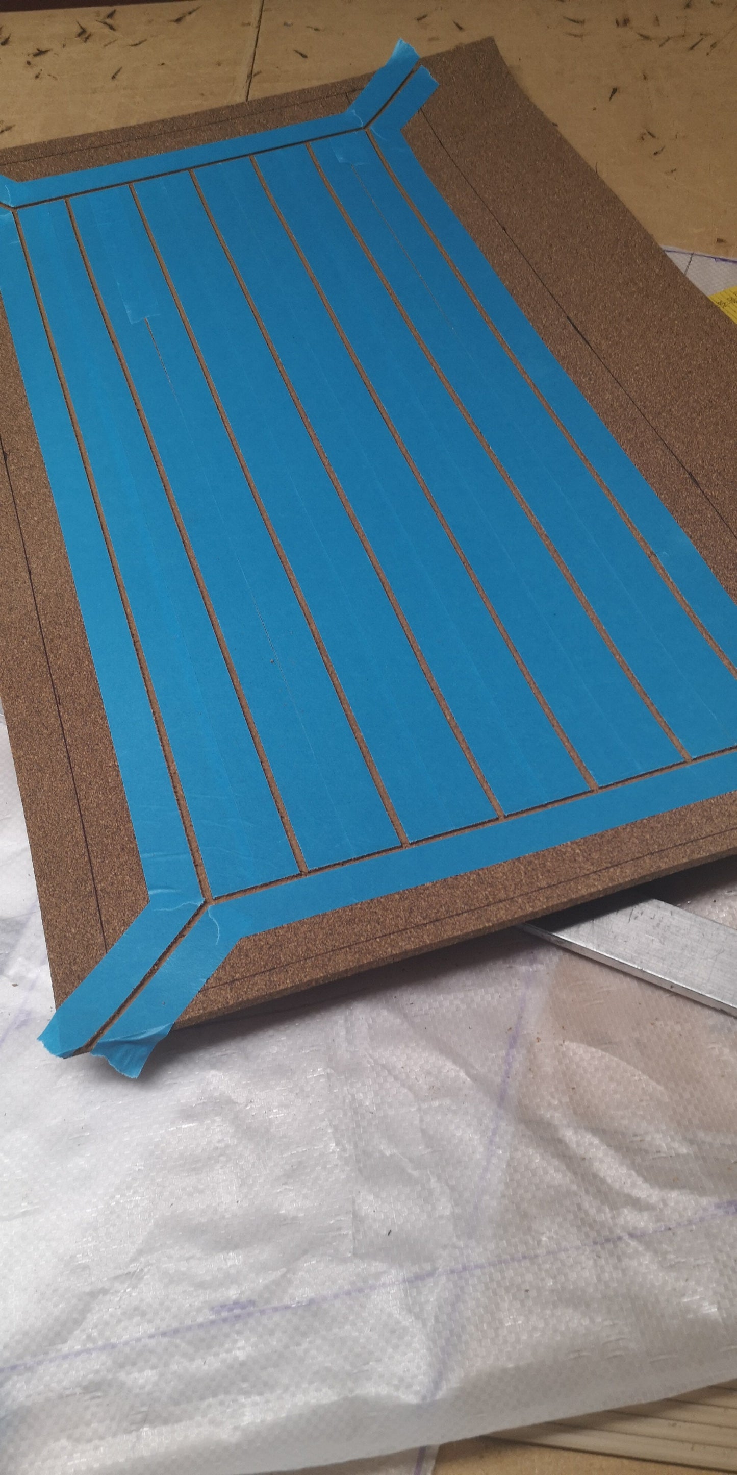 Teektrue approved cork decks for boats for fitting certified fitters
