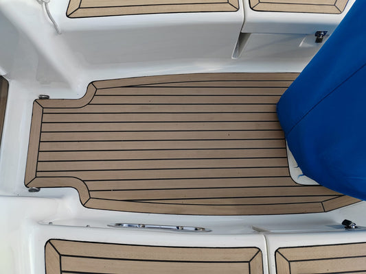 Bavaria 34.  Bavaria Sailboat pvc synthetic teak deck- Free sample and quote request