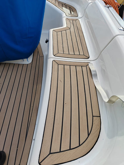 Bavaria 34.  Bavaria Sailboat pvc synthetic teak deck- Free sample and quote request