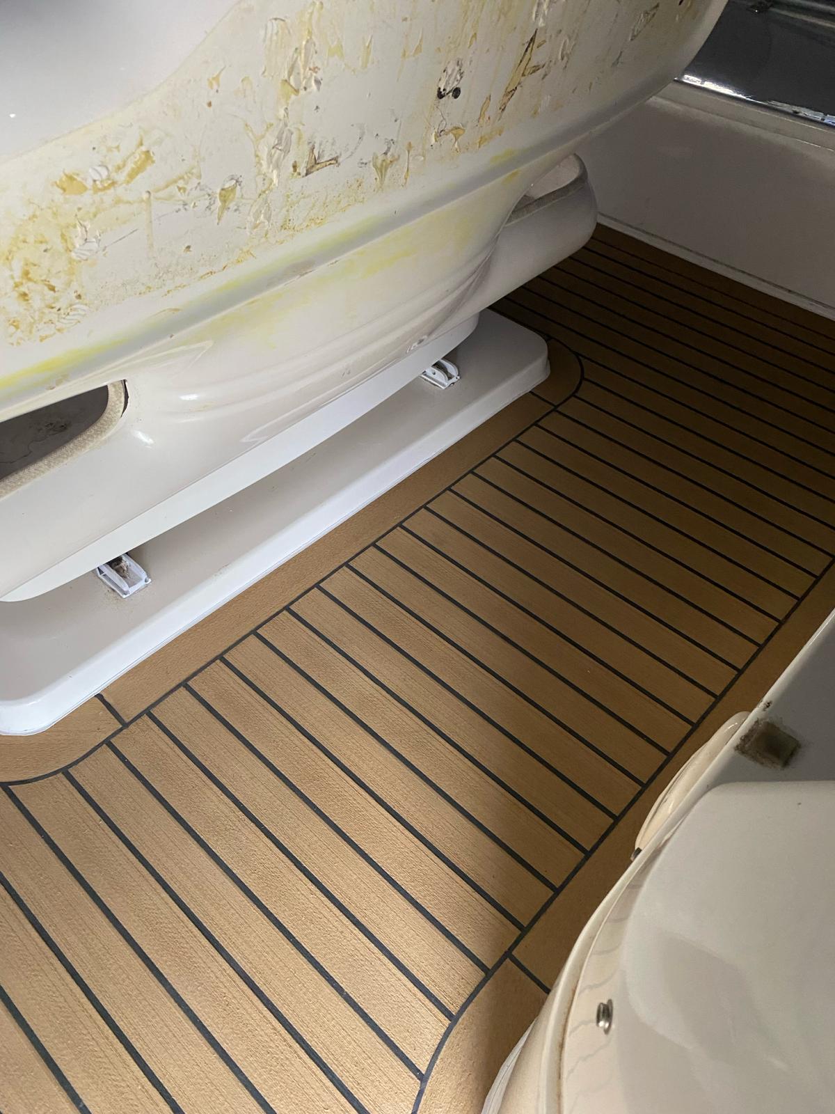 Sealine F43 pvc synthetic teak deck- Free sample and quote request