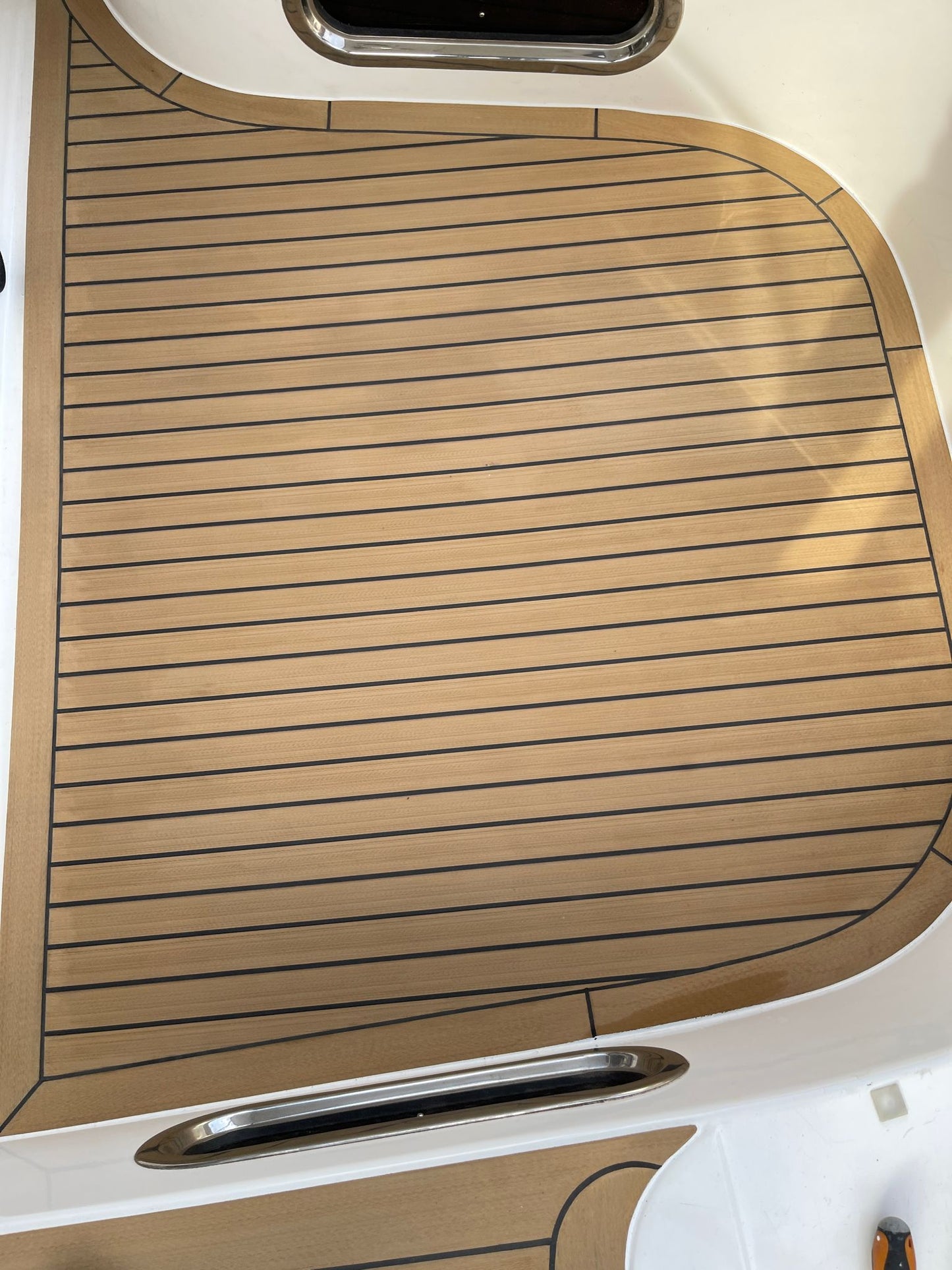 Sealine F43 pvc synthetic teak deck- Free sample and quote request