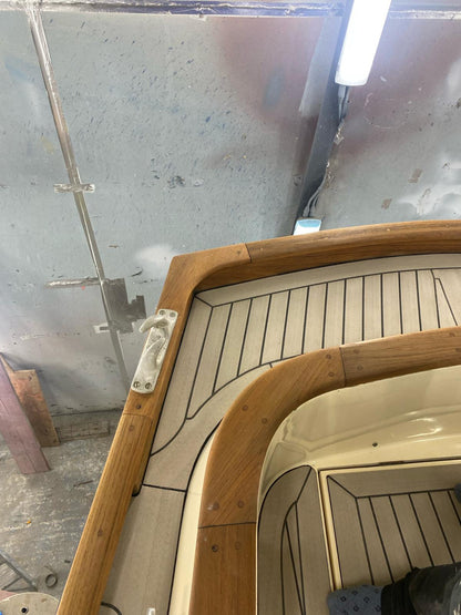 Nicholson 40 Yacht pvc synthetic teak deck- Free sample and quote request