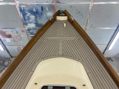 Nicholson 40 Yacht pvc synthetic teak deck- Free sample and quote request