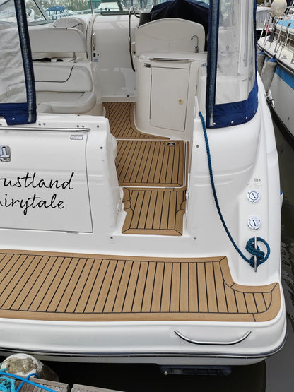 Maxum 3100SE pvc synthetic teak deck- Free sample and quote request