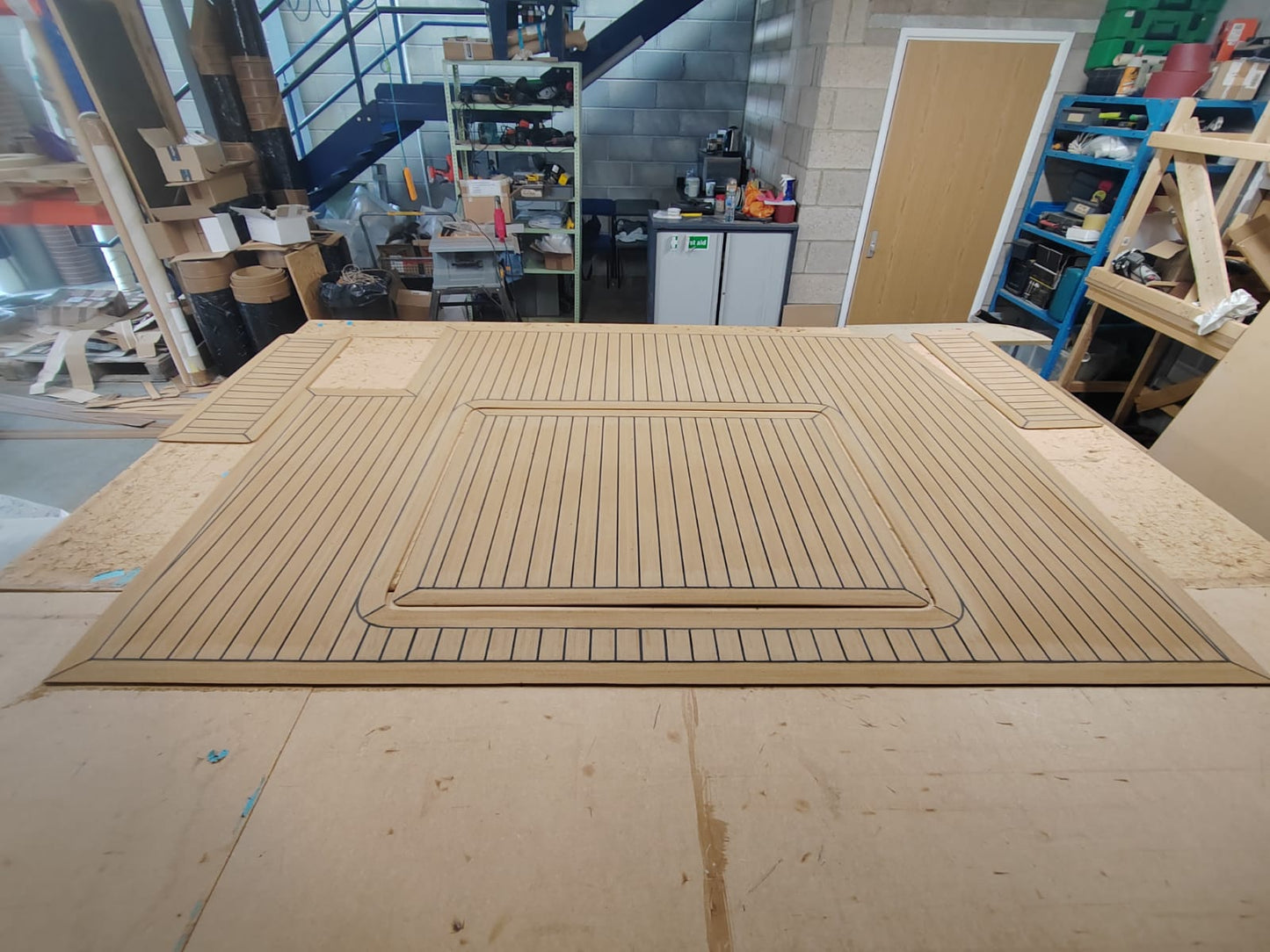 Princess 38 pvc synthetic teak deck- Free sample and quote request