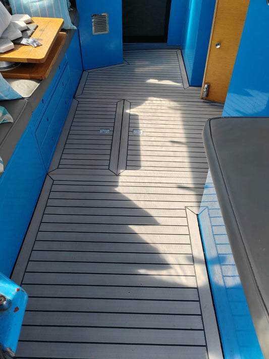 Barge pvc synthetic teak deck - Free sample and quote request