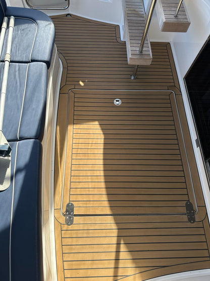 Fairline Phantom 40 pvc synthetic teak deck- Free sample and quote request