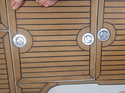 Windy 28.pvc synthetic teak deck- Free sample and quote request