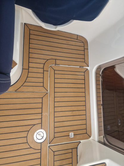 Windy 28.pvc synthetic teak deck- Free sample and quote request