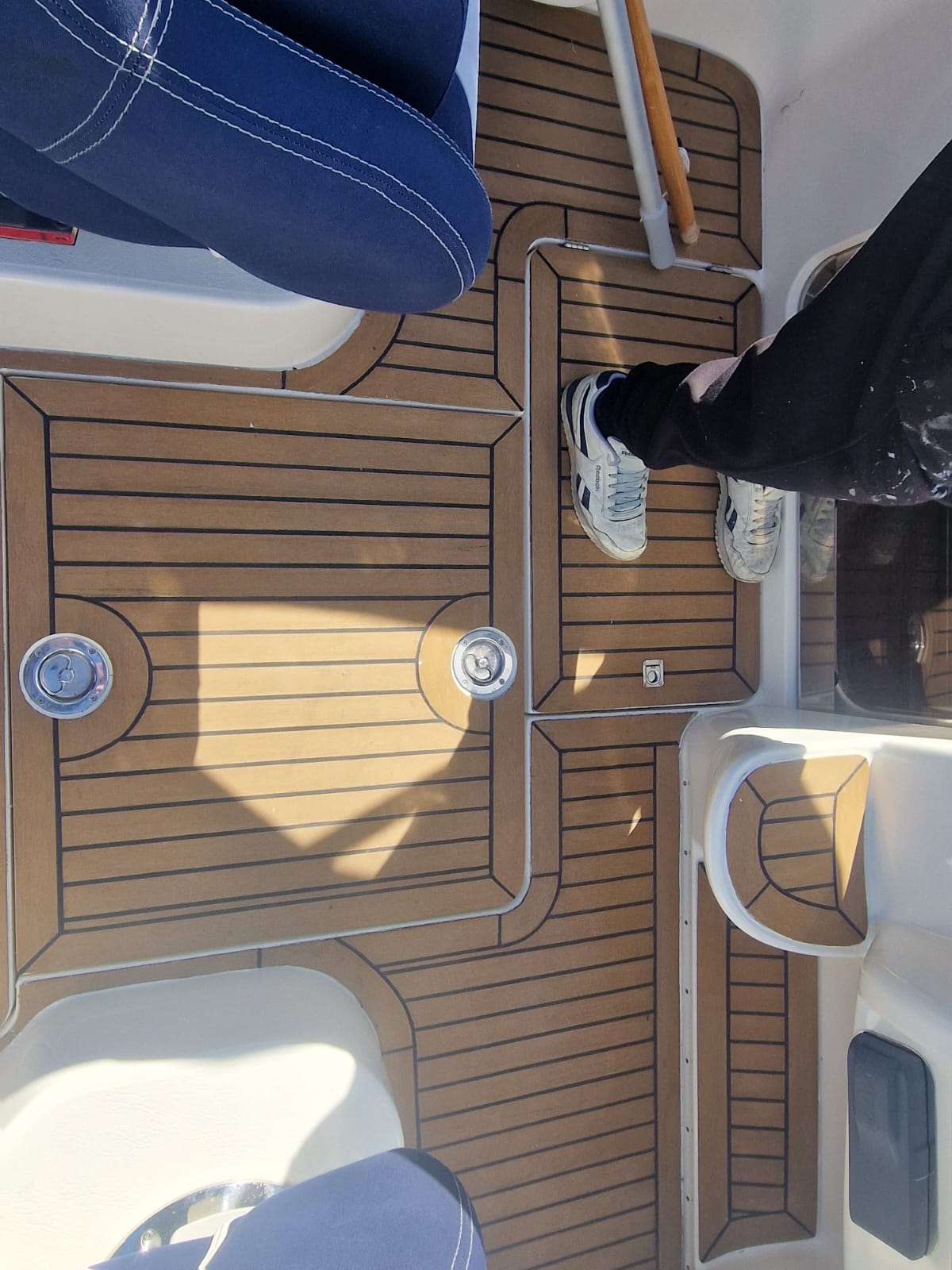 Windy 28.pvc synthetic teak deck- Free sample and quote request