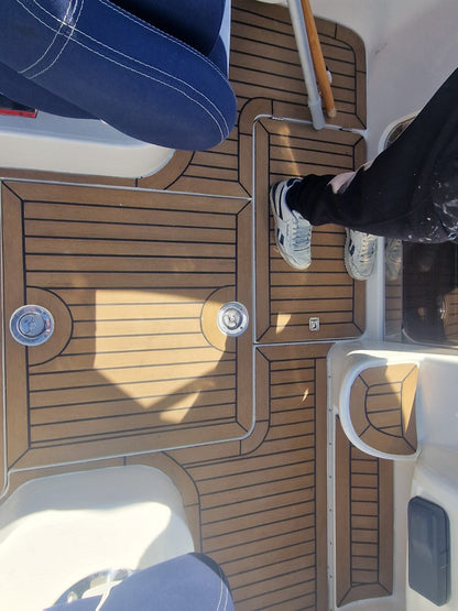 Windy 28.pvc synthetic teak deck- Free sample and quote request