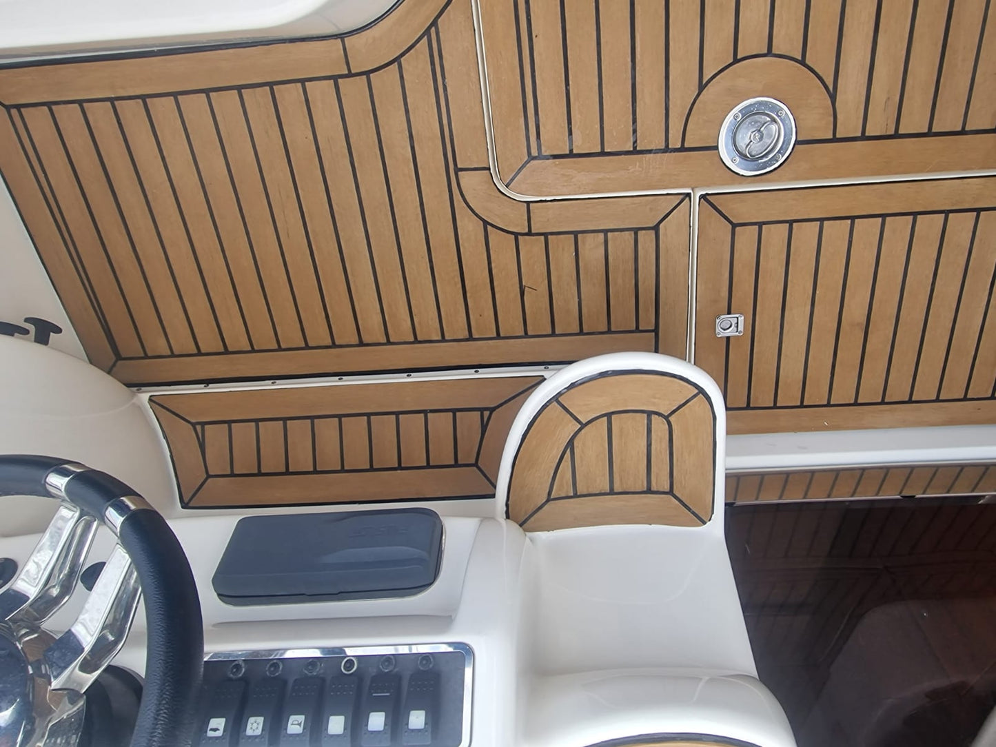 Windy 28.pvc synthetic teak deck- Free sample and quote request