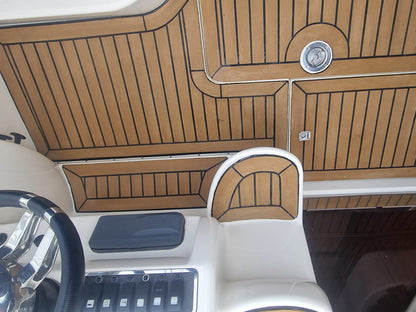 Windy 28.pvc synthetic teak deck- Free sample and quote request