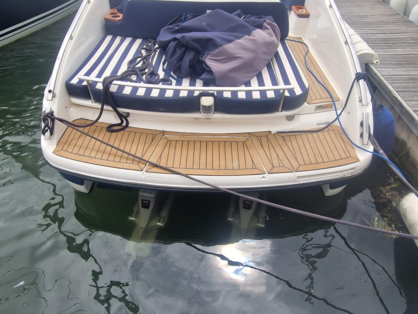 Windy 28.pvc synthetic teak deck- Free sample and quote request