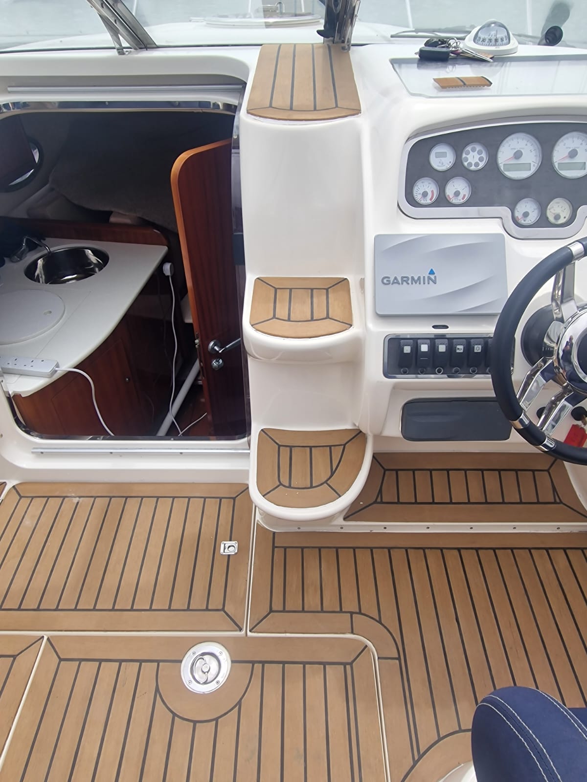 Windy 28.pvc synthetic teak deck- Free sample and quote request