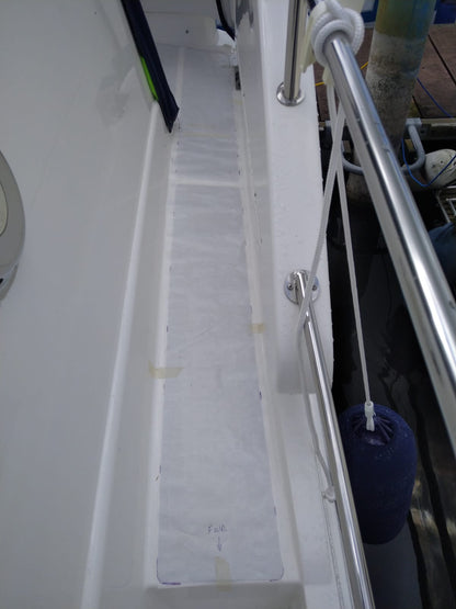 Haines 360 pvc synthetic teak deck- Free sample and quote request