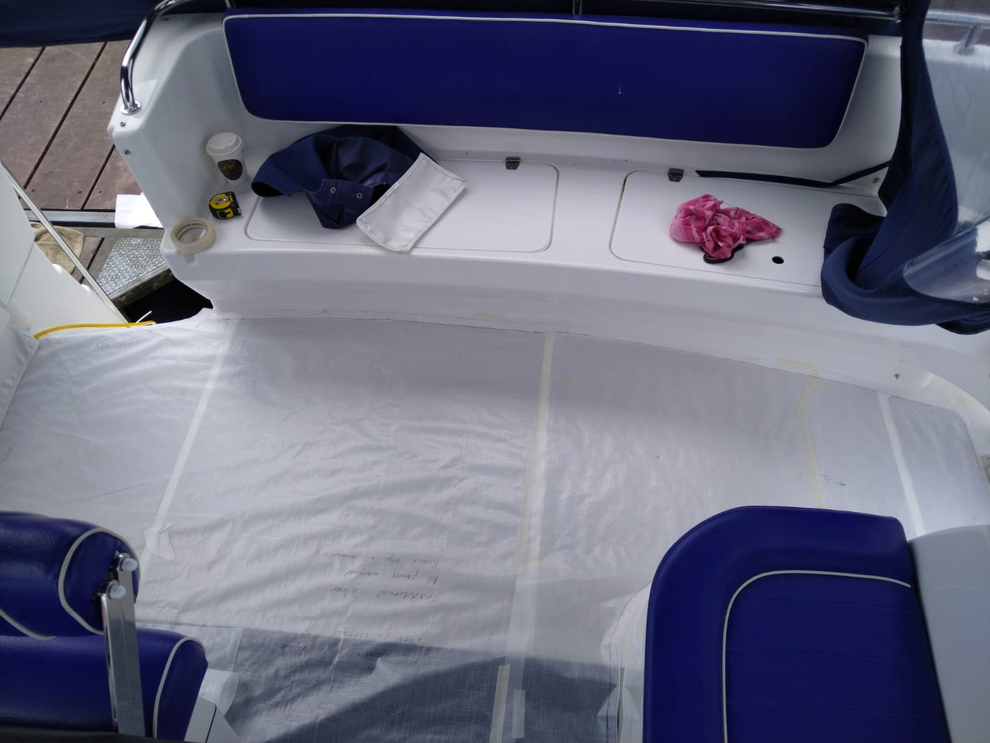 Haines 360 pvc synthetic teak deck- Free sample and quote request