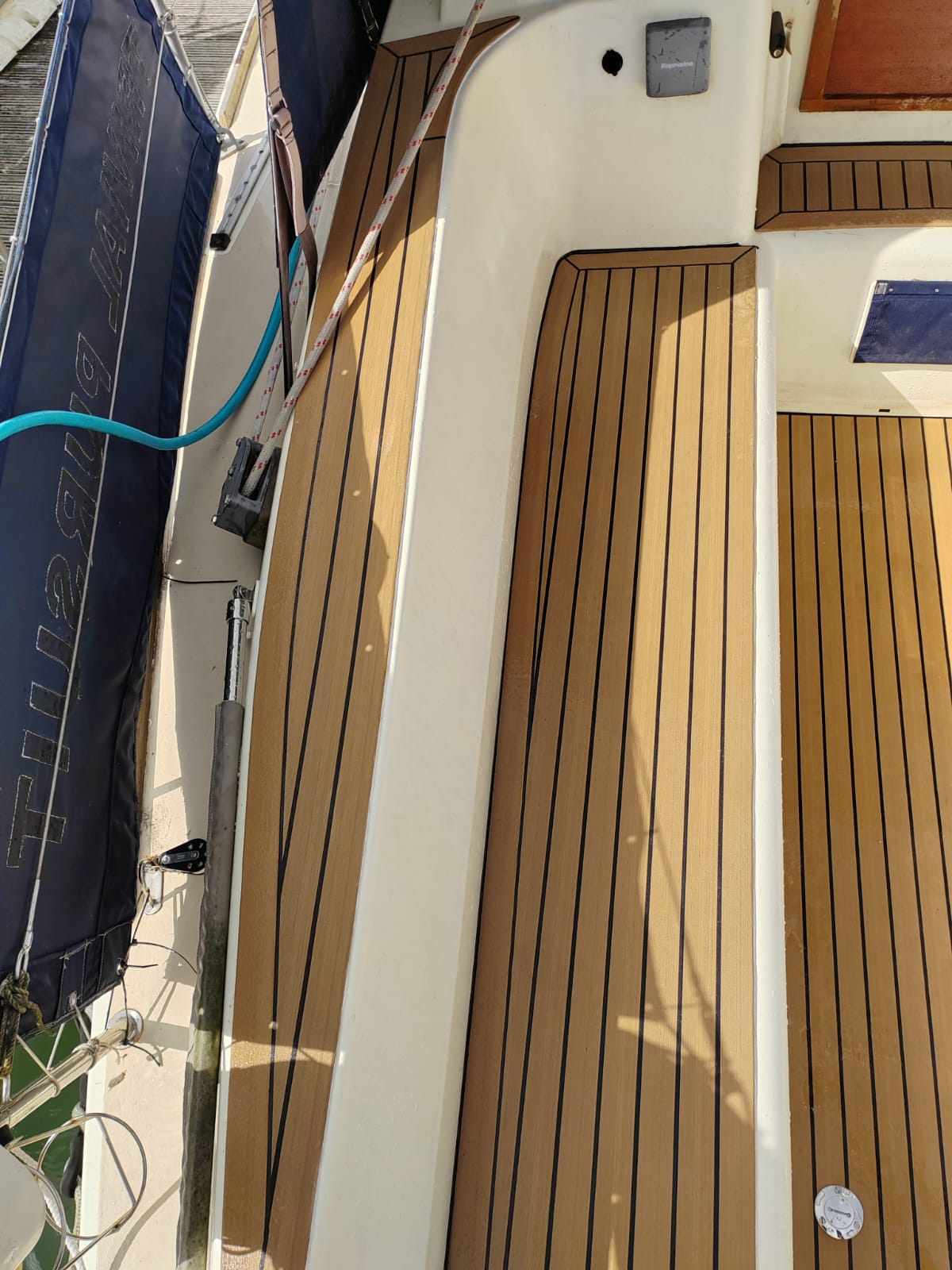 Westerly Fulmar 32 pvc synthetic teak deck- Free sample and quote request