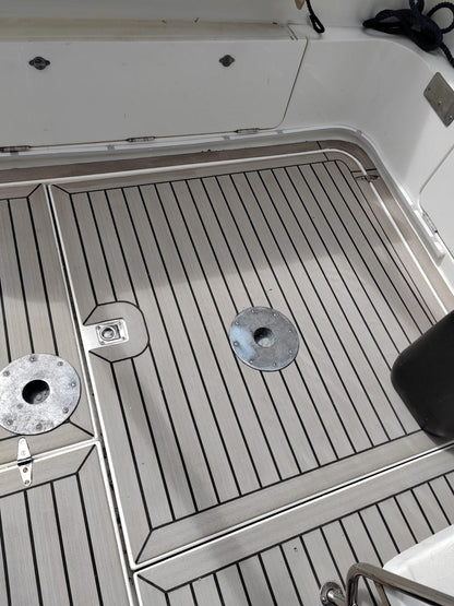 Sealine 310 Statesman pvc synthetic teak deck- Free sample and quote request
