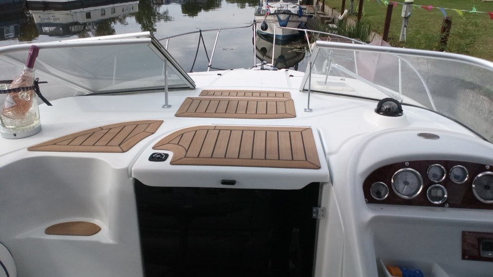 Bayliner 2855.pvc synthetic teak deck- Free sample and quote request