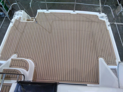Bayliner 3587. pvc synthetic teak deck- Free sample and quote request