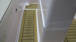Selva F6.1 Fishing Boat pvc synthetic teak deck- Free sample and quote request