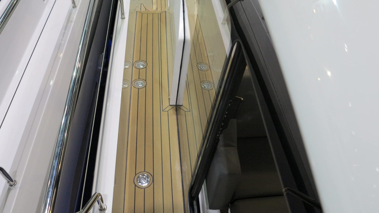 Sealine 330 Ambassador pvc synthetic teak deck- Free sample and quote request