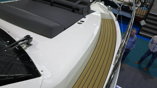 Sealine 330 Ambassador pvc synthetic teak deck- Free sample and quote request